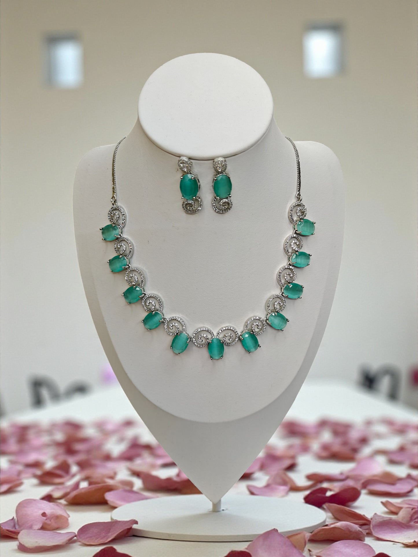 Atari Necklace - Aqua