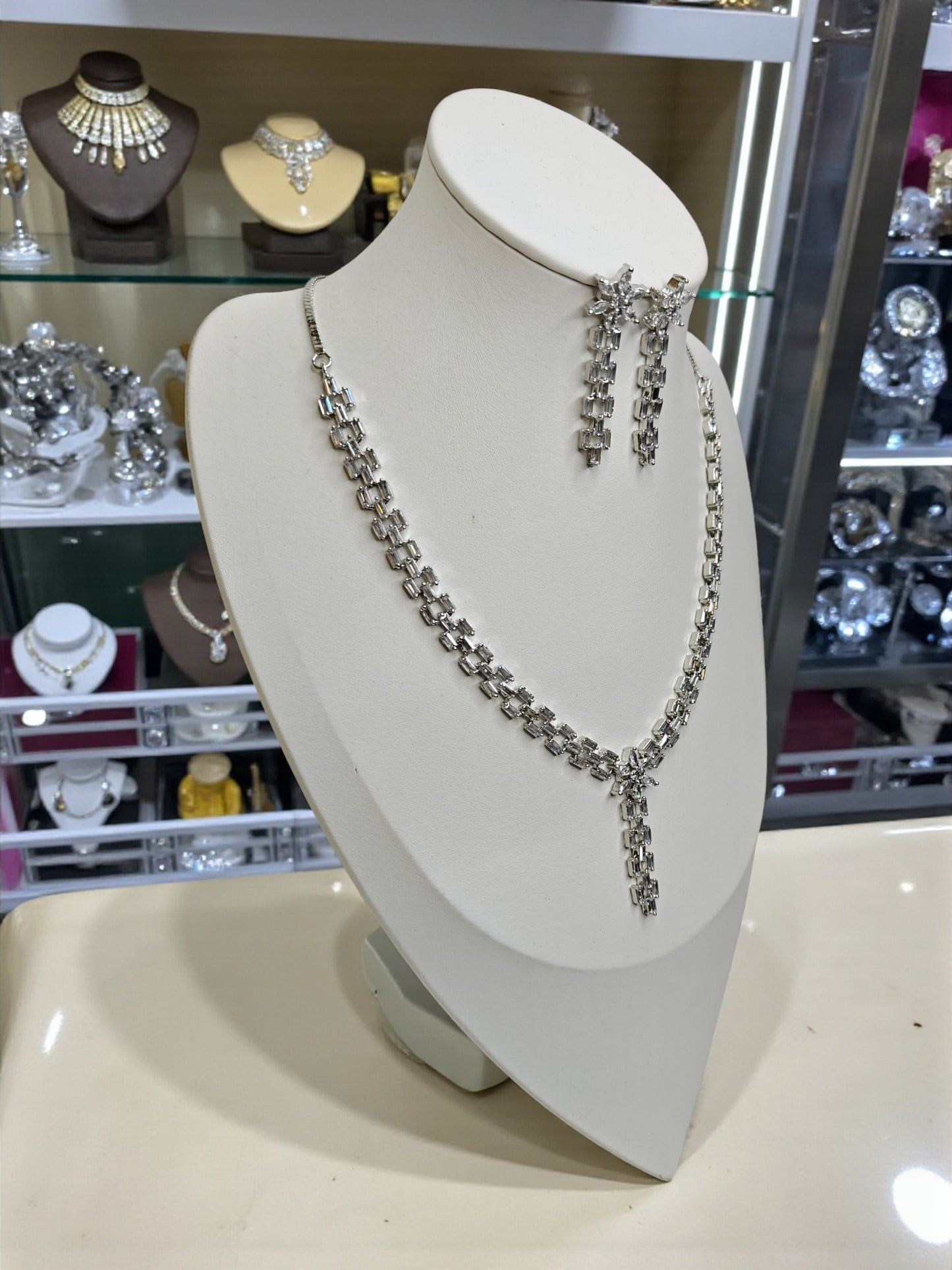 Galaxy Charm Necklace - Silver