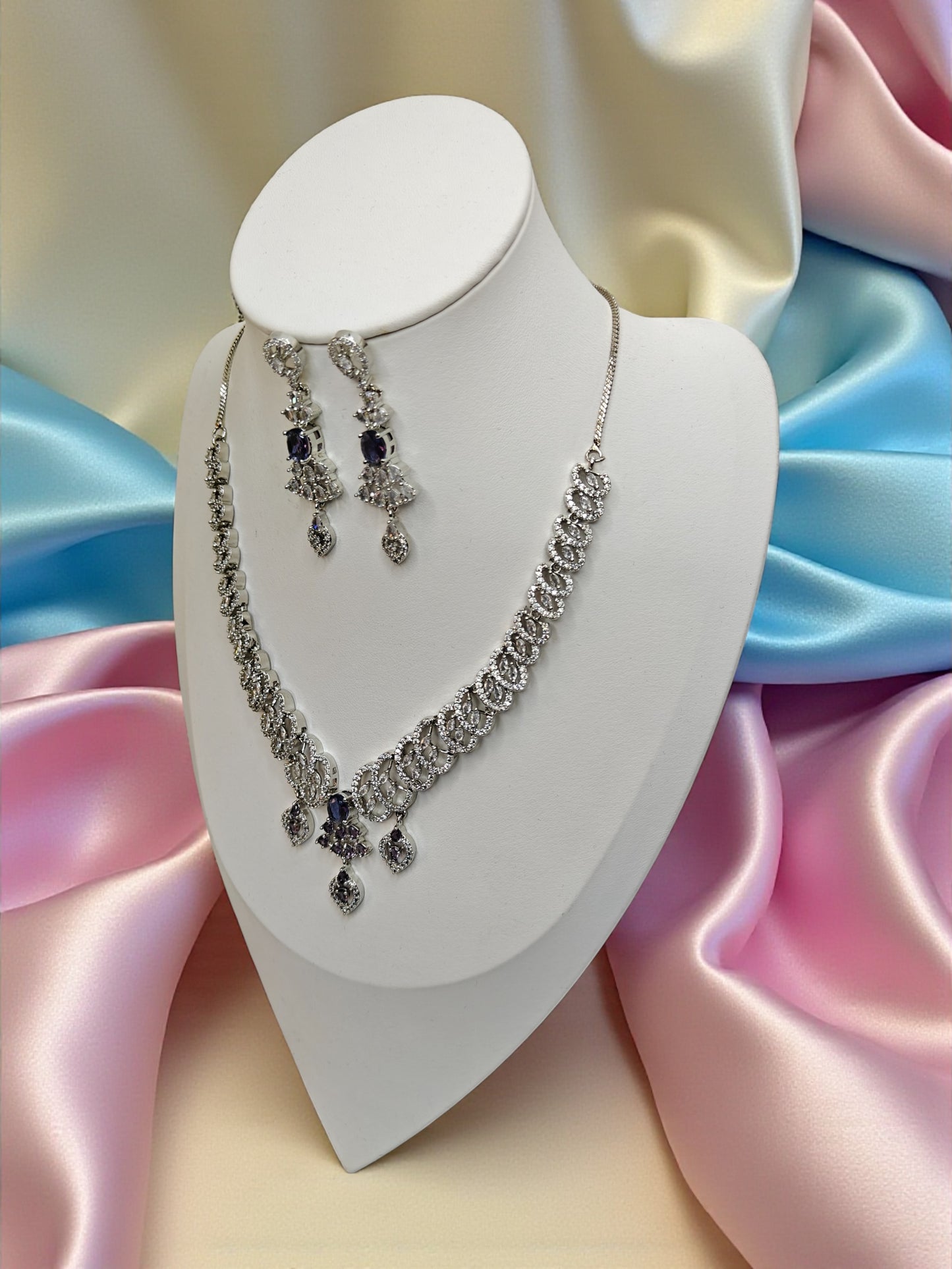 Ibadat Necklace - Purple