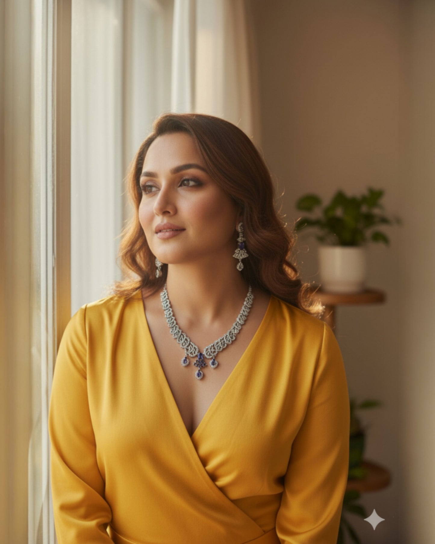 Ibadat Necklace - Purple