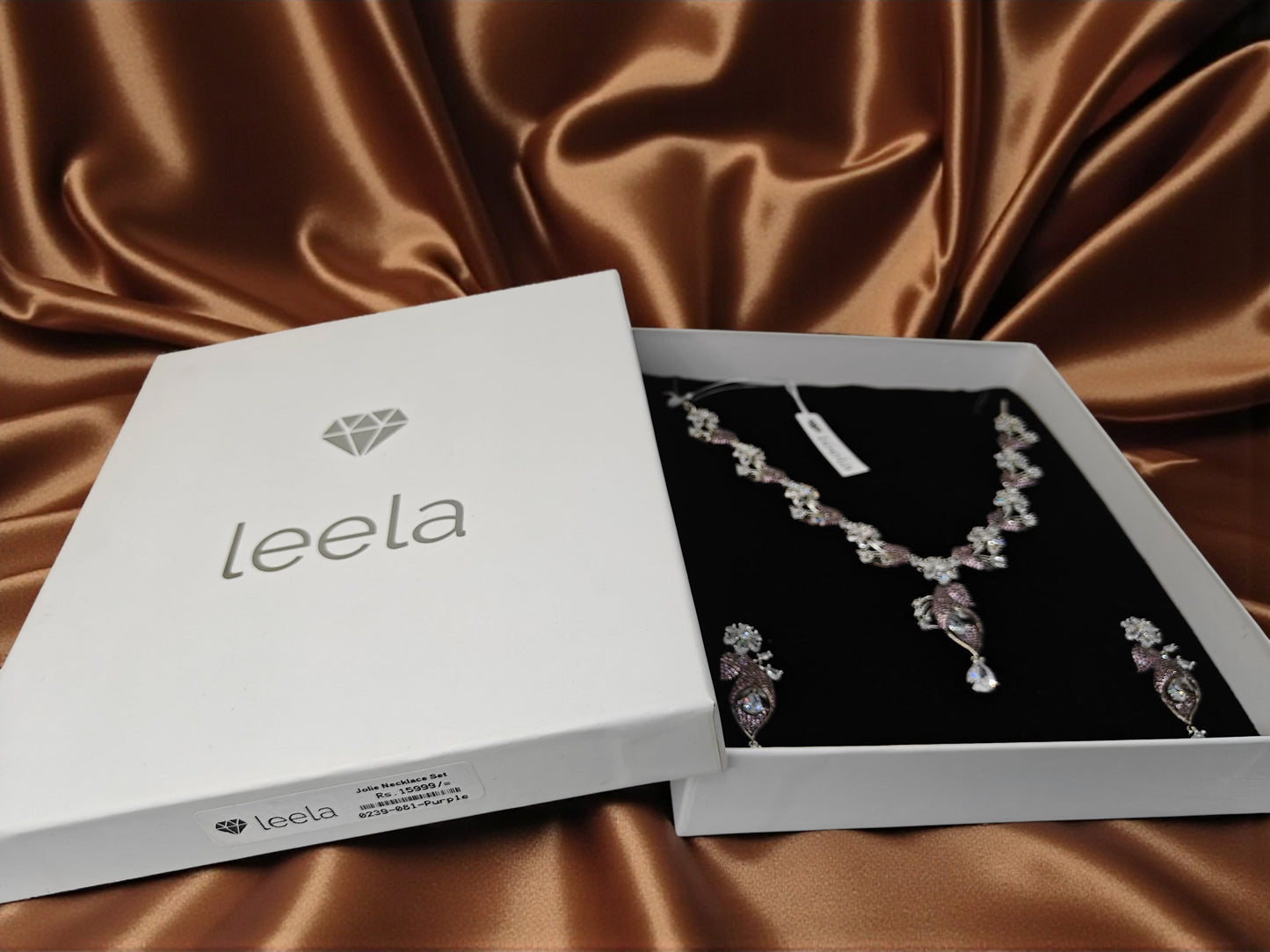 Jolie Necklace Set - Purple