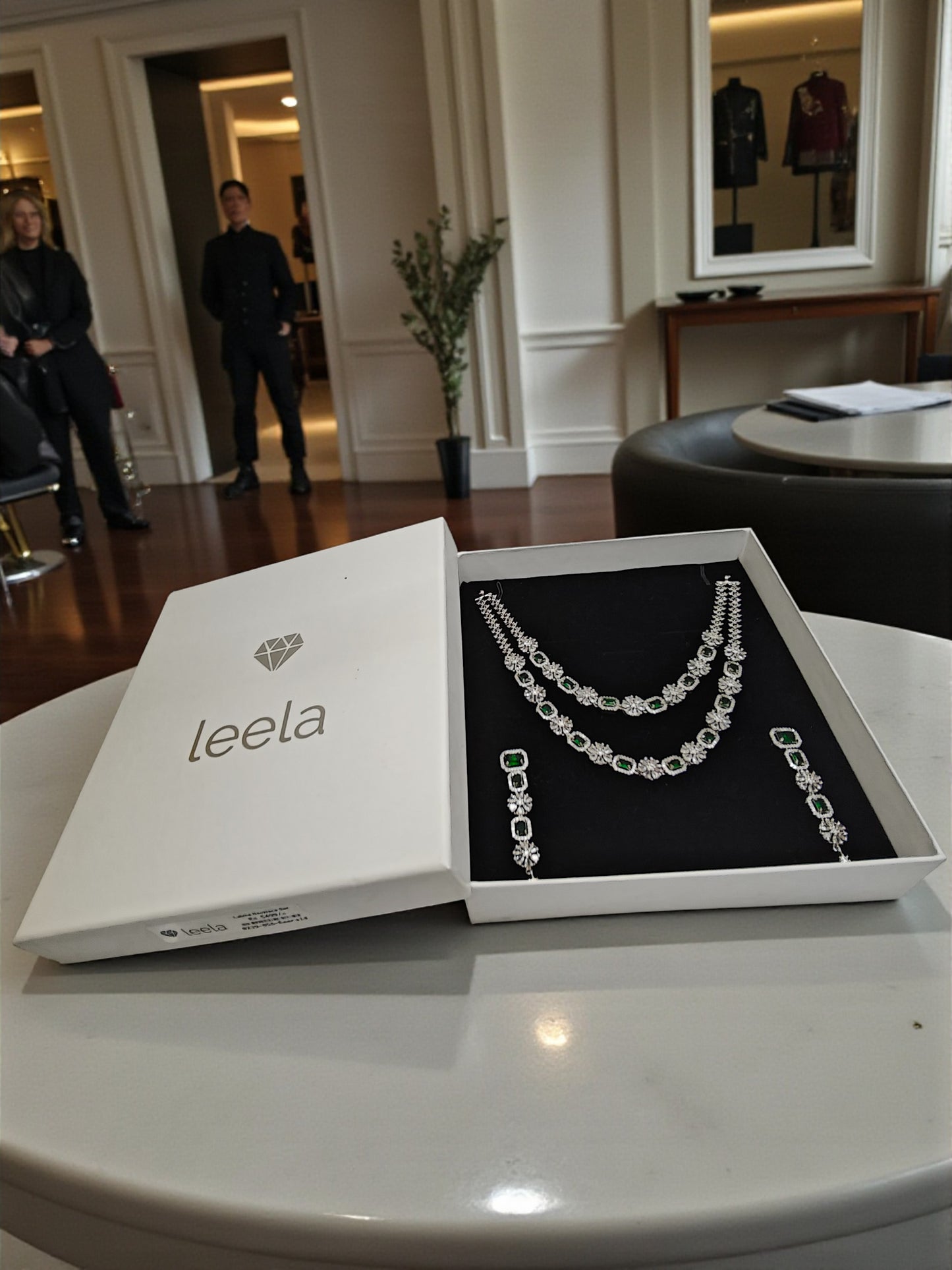 Lalima Necklace - Emerald