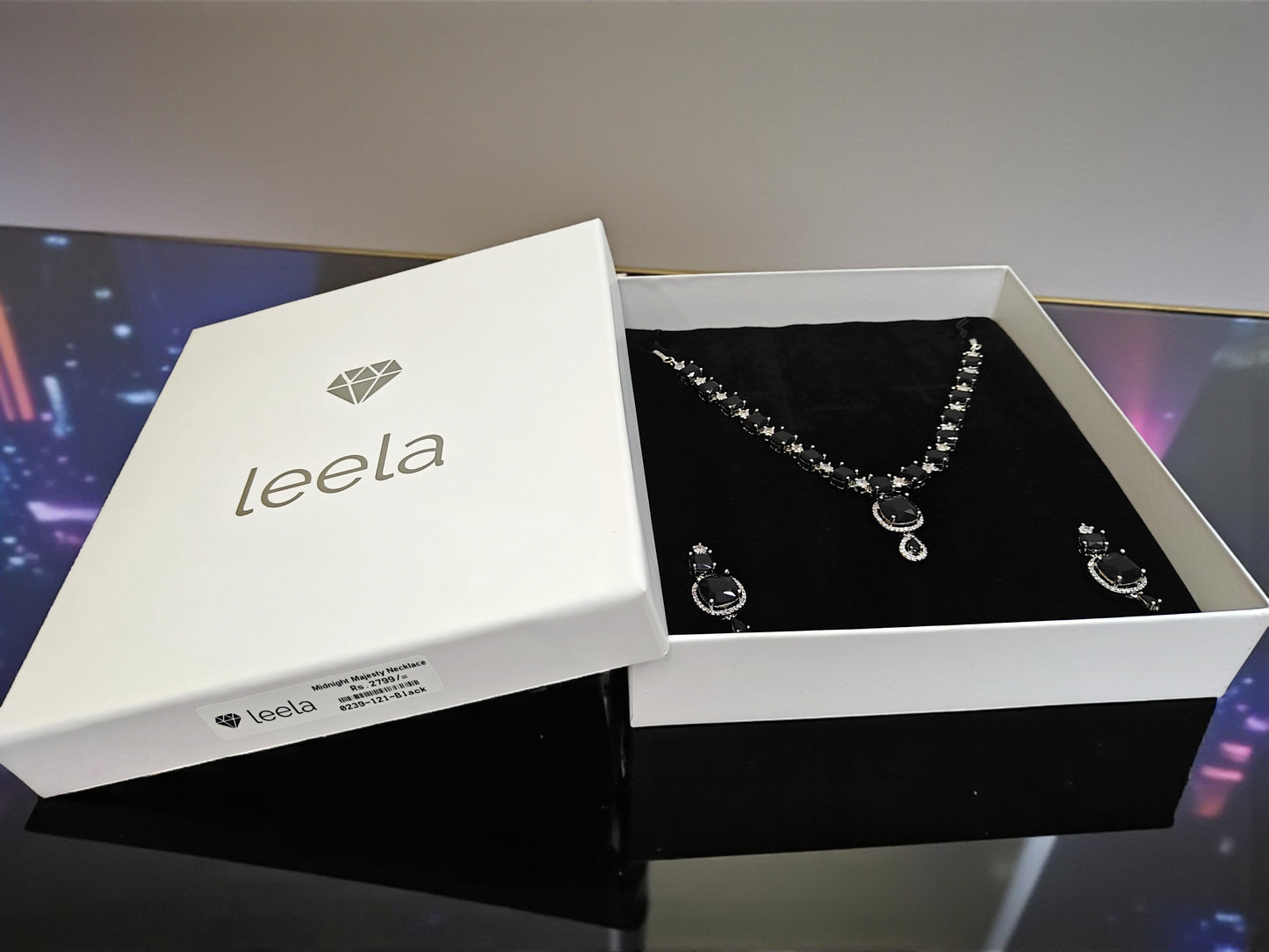 Midnight Majesty Necklace Set