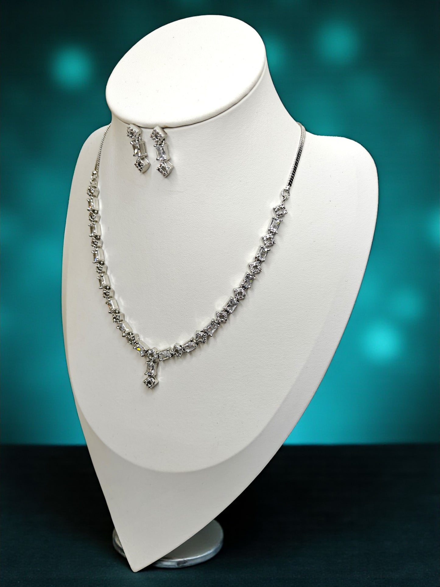 Moon Prism Necklace - White