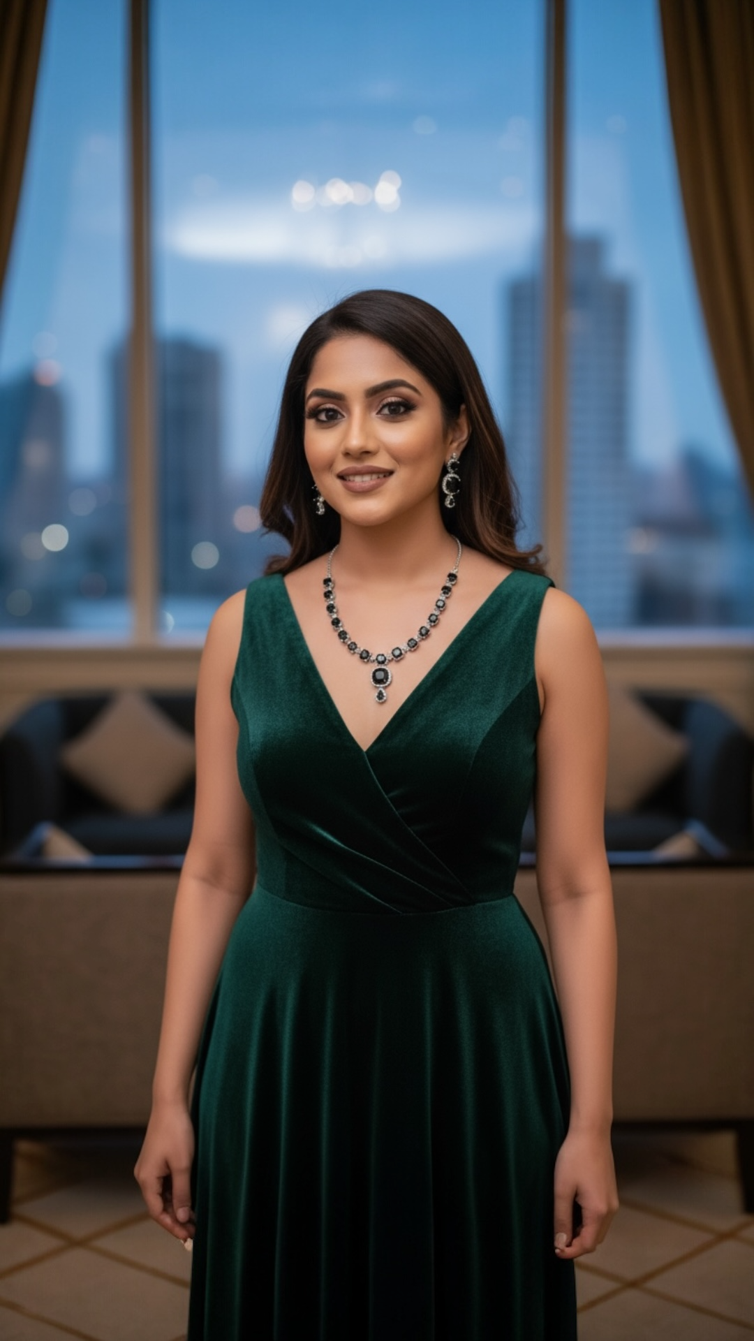 Midnight Majesty Necklace Set