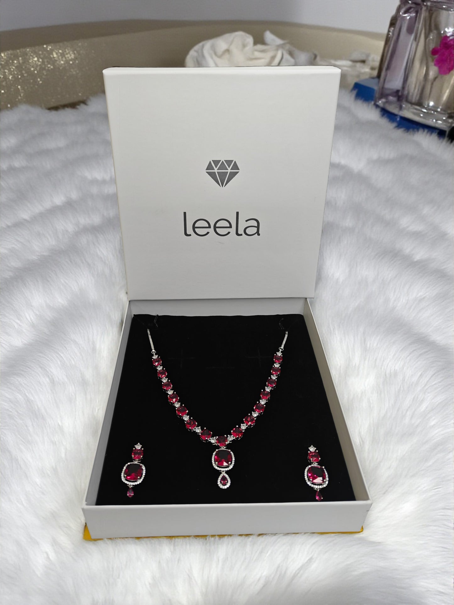 Scarlet Majesty Necklace - Ruby