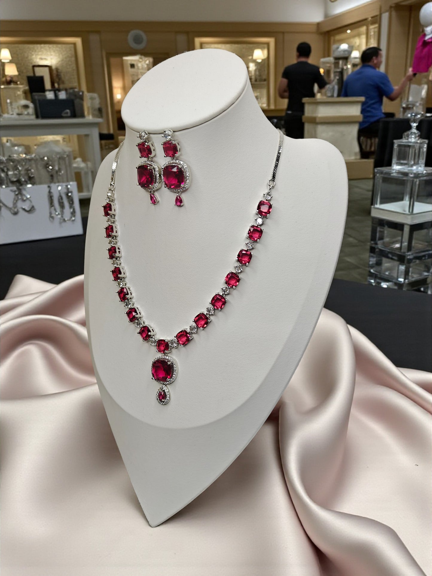 Scarlet Majesty Necklace - Ruby
