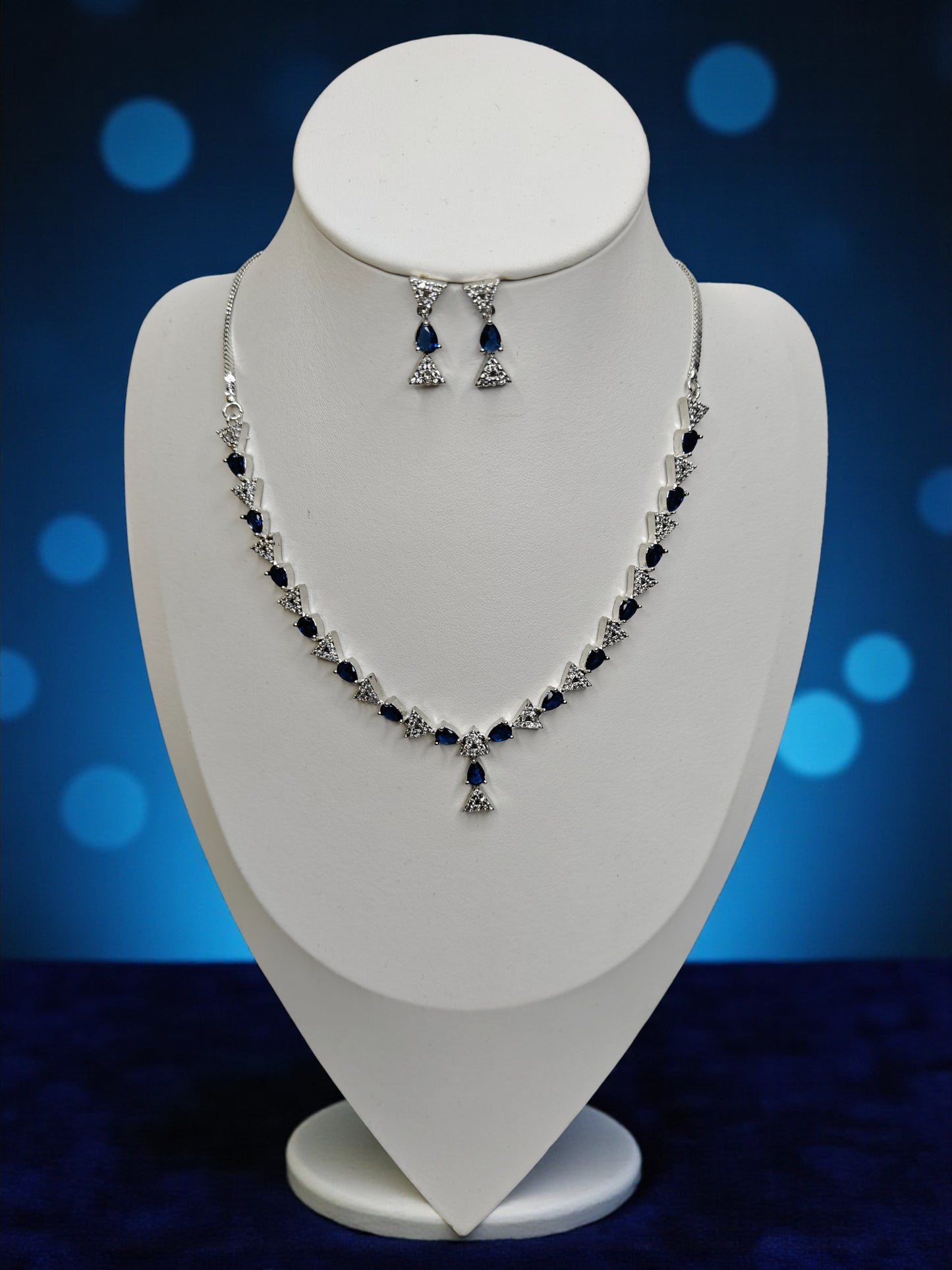 Moon Prism Necklace - White