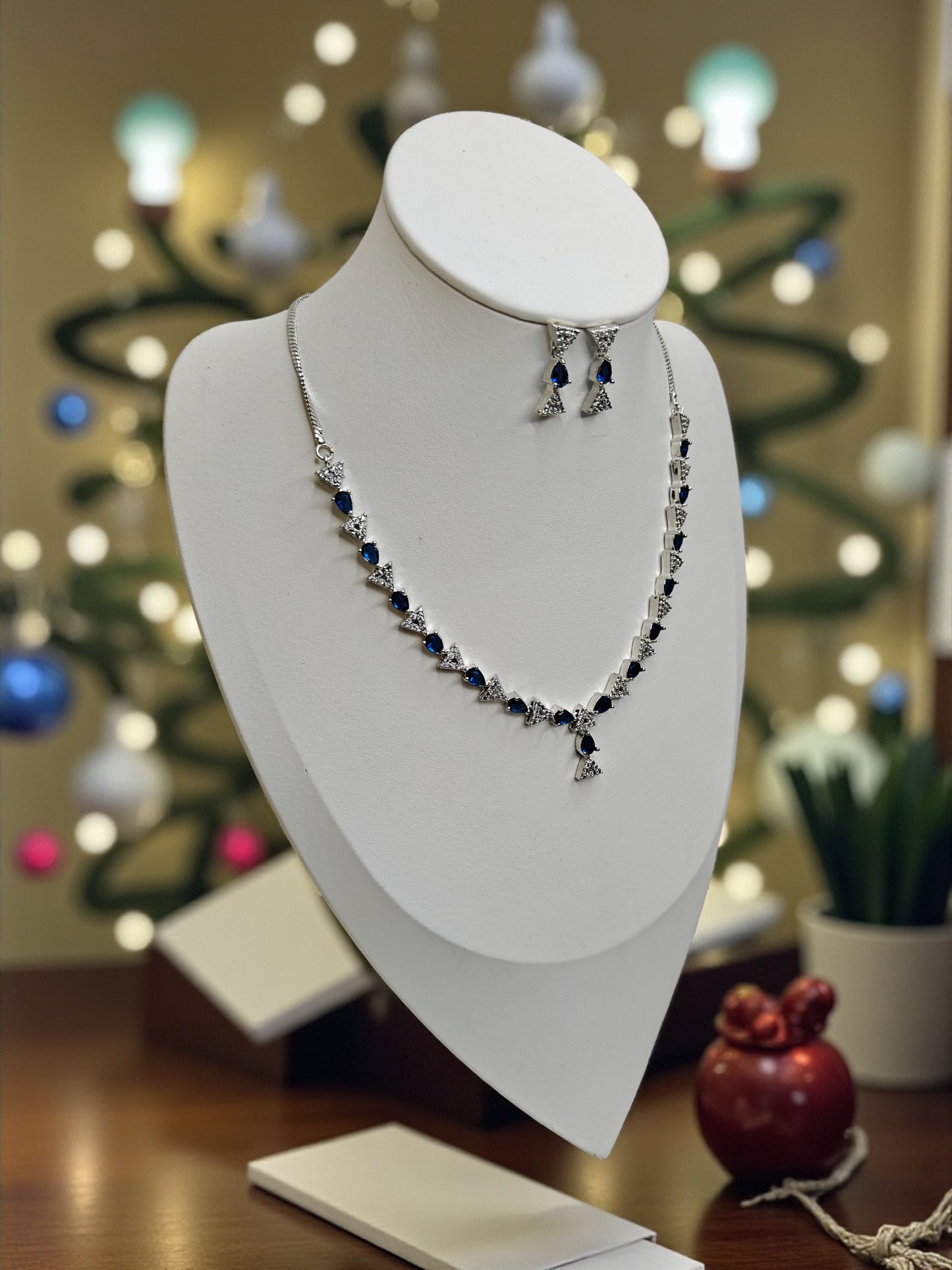 Sky Allure Necklace - Blue