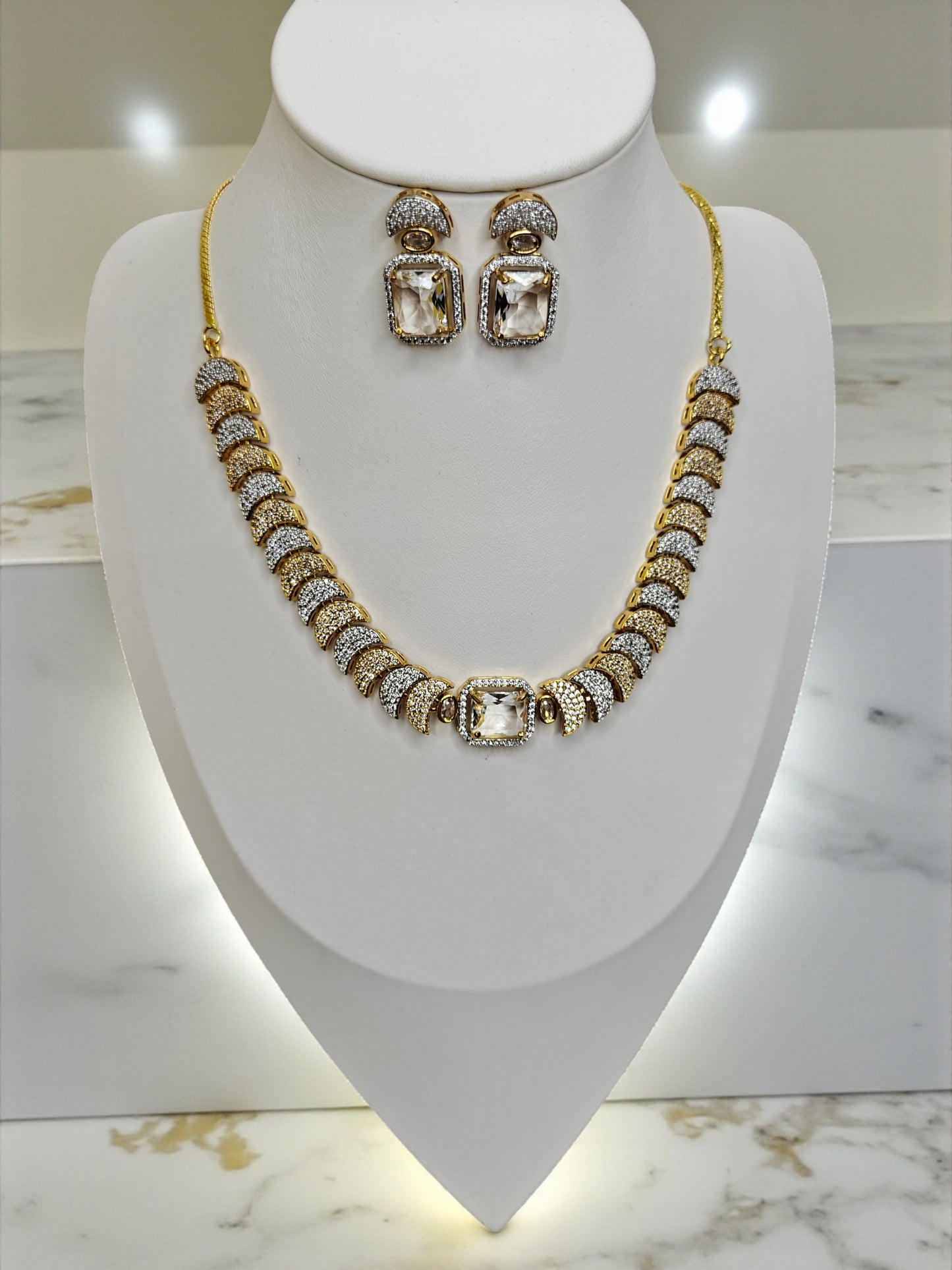 Sterling Necklace Set - Golden Luxe