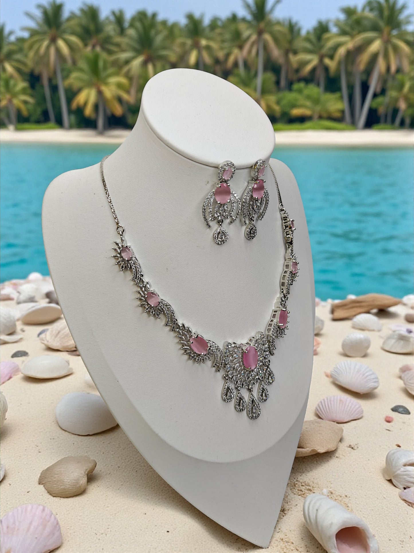 Twinkle Necklace - Pink