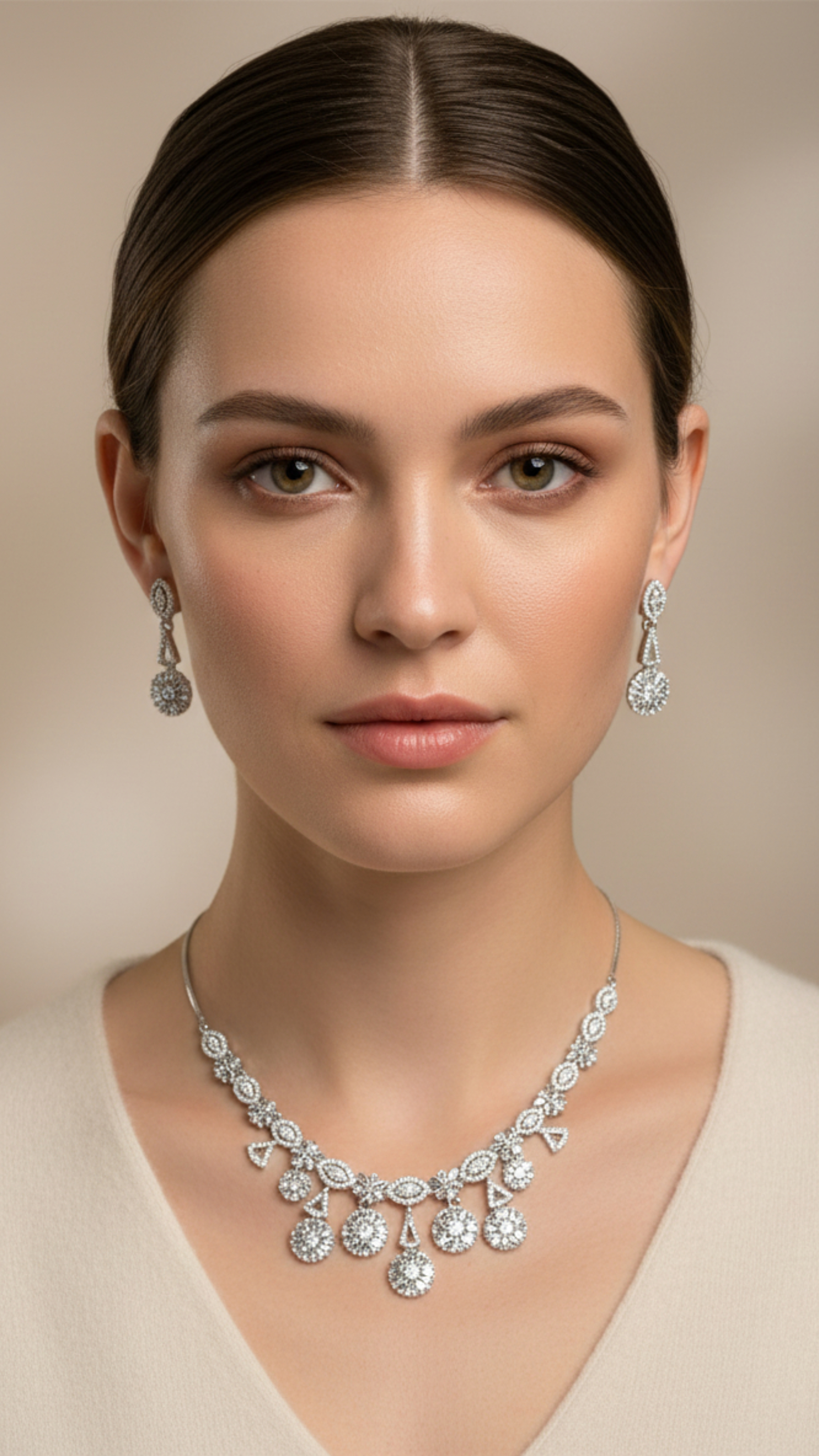 Bela Necklace - White