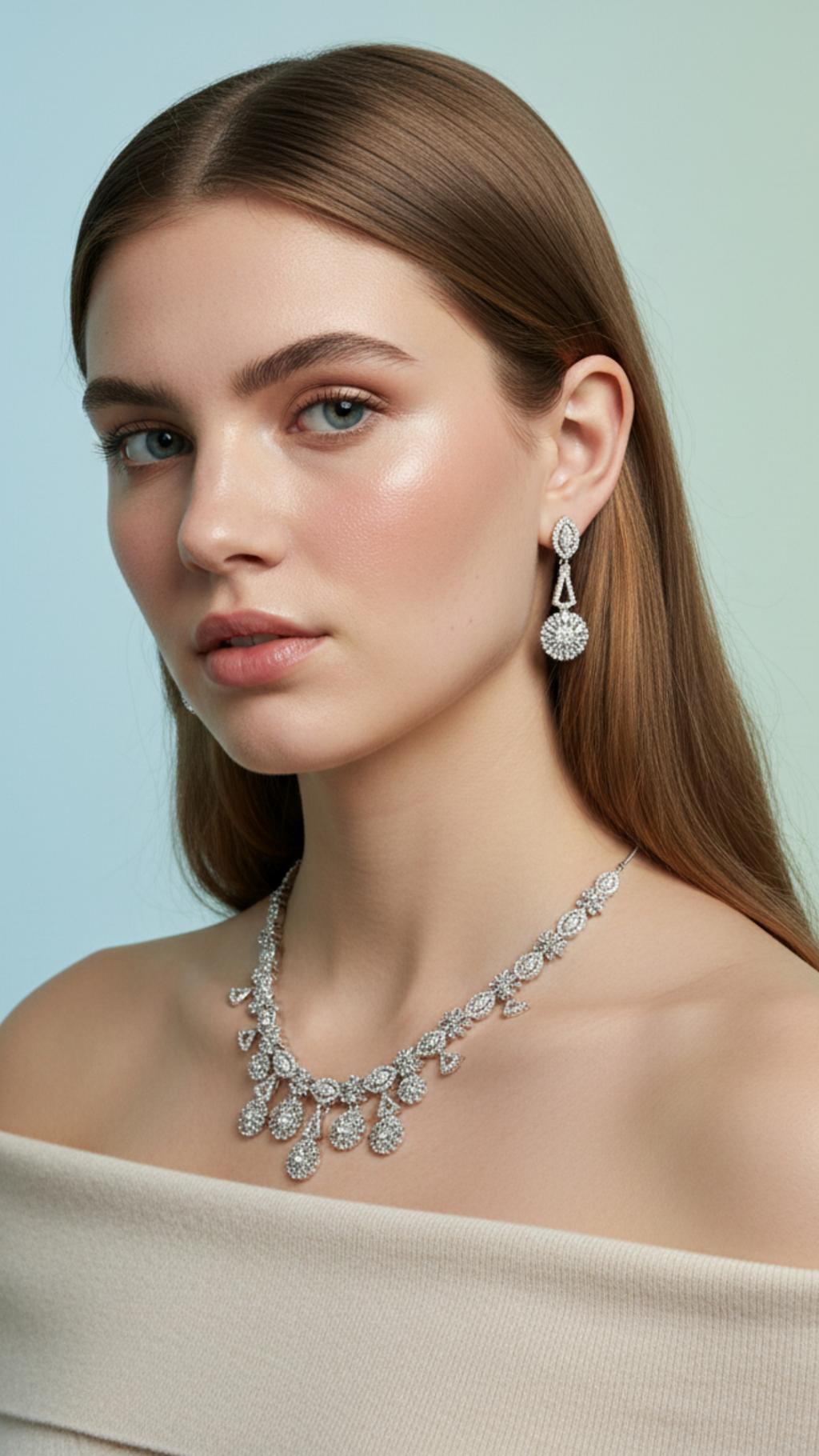 Bela Necklace - White