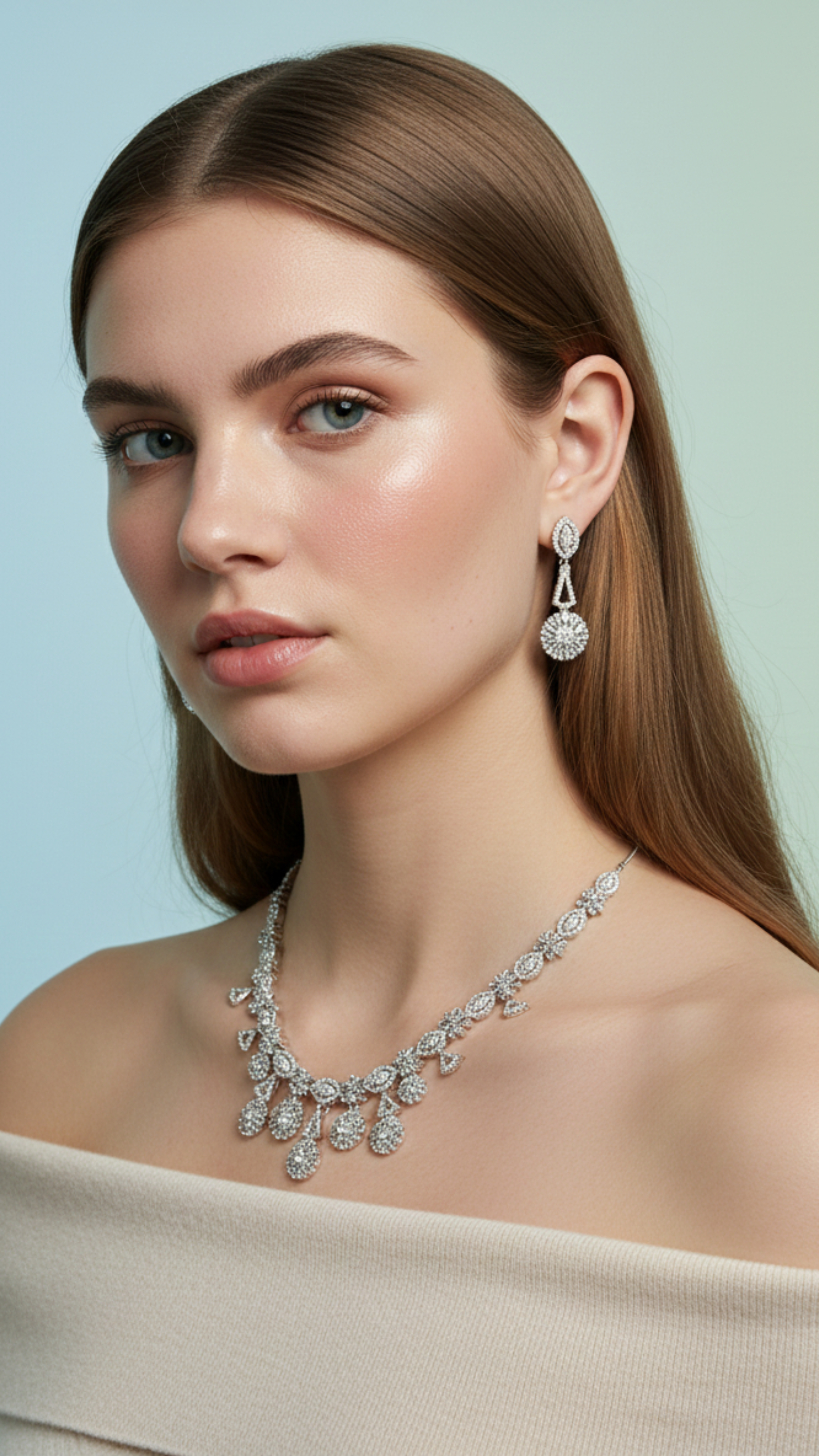 Bela Necklace - White