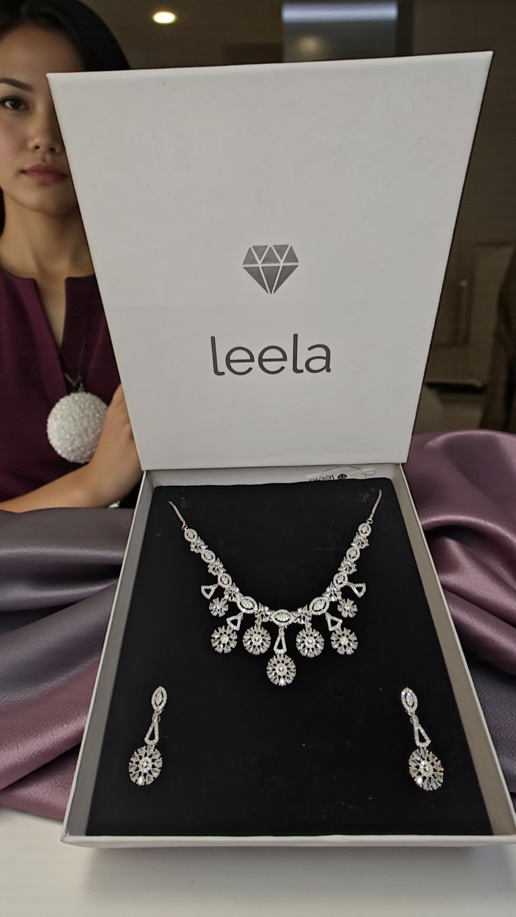 Bela Necklace - White