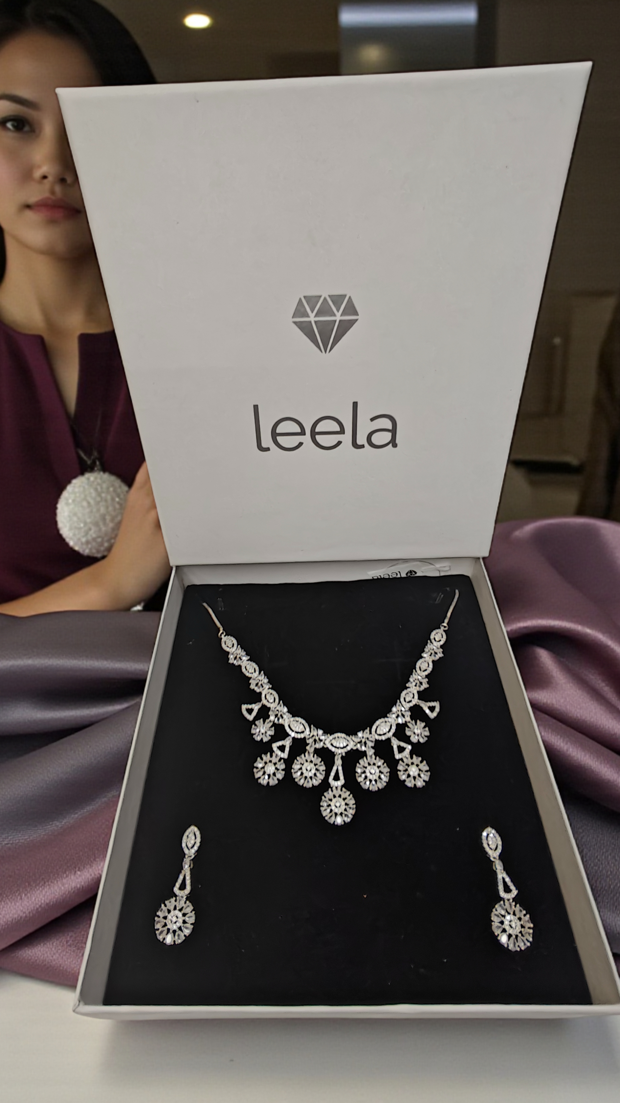 Bela Necklace - White