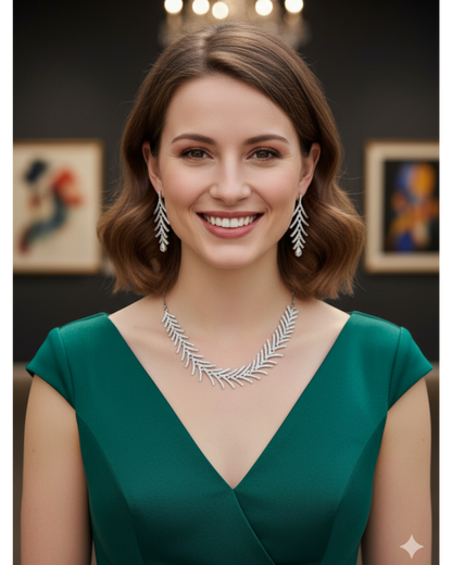 Alice Necklace - White