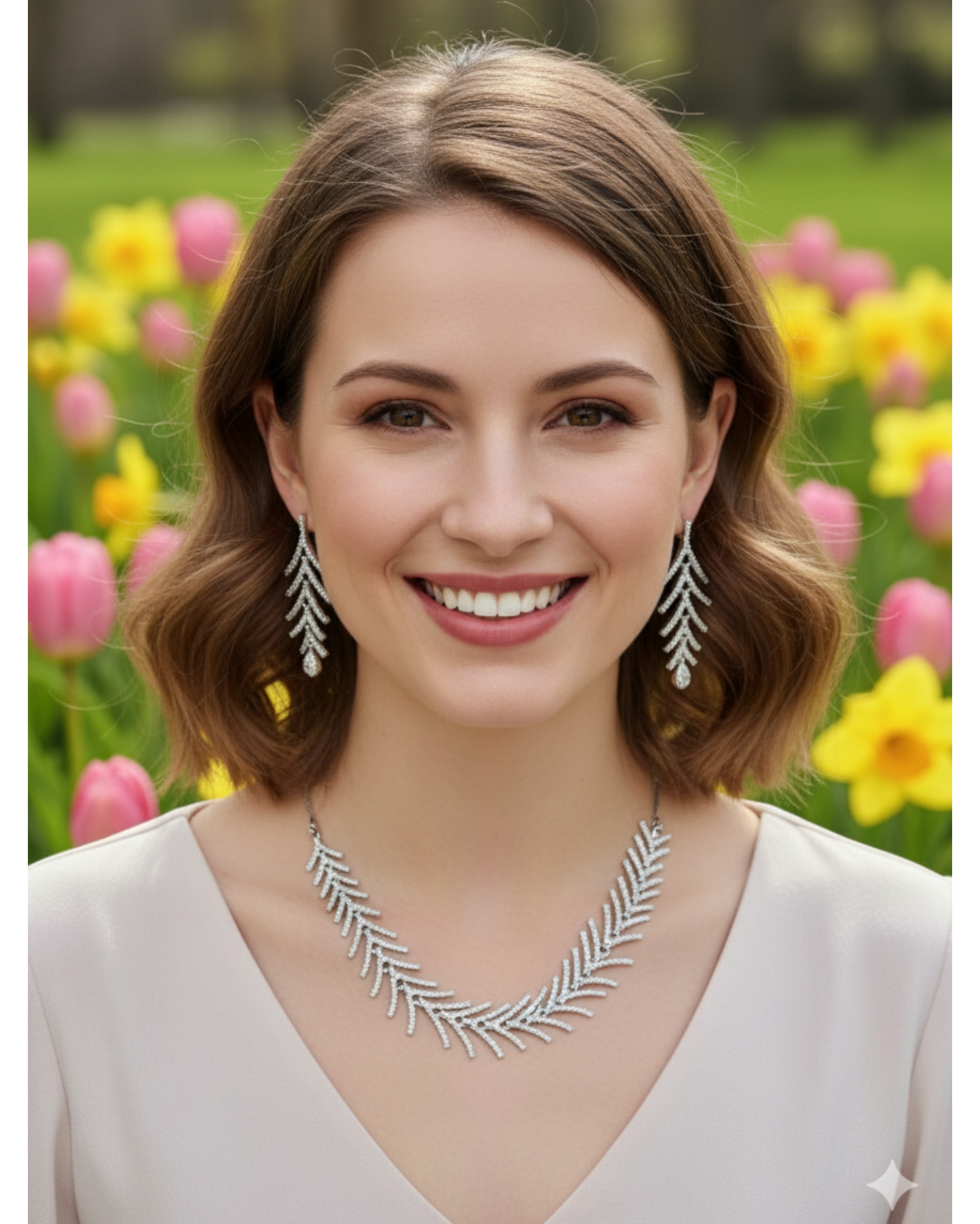 Alice Necklace - White