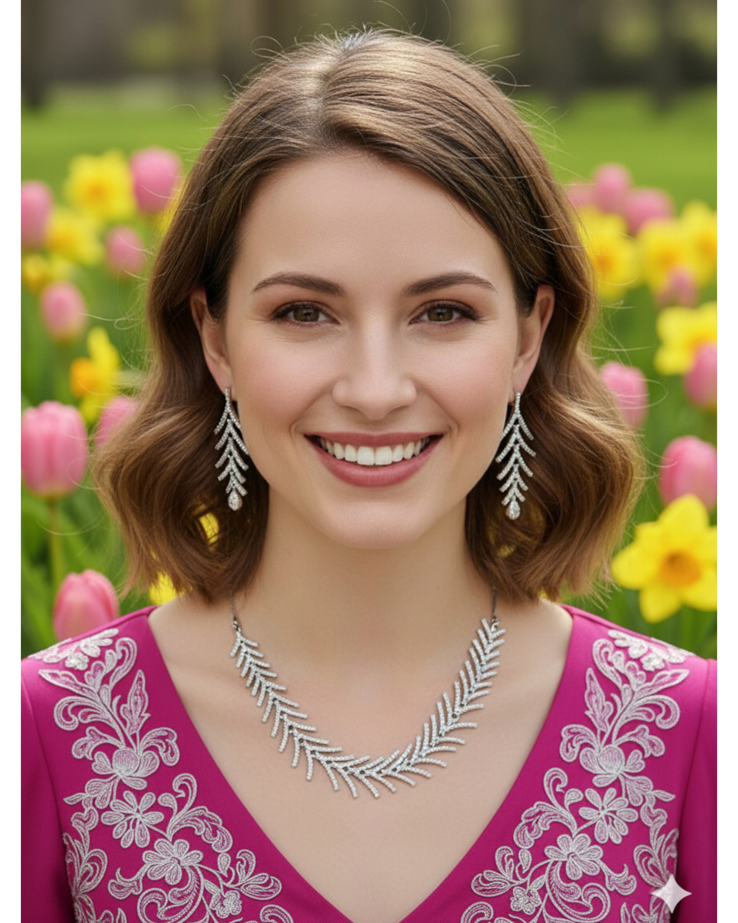 Alice Necklace - White