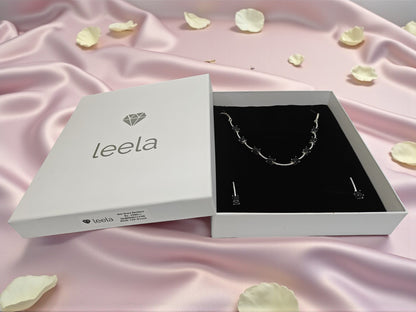 Noir Grace Necklace - Black