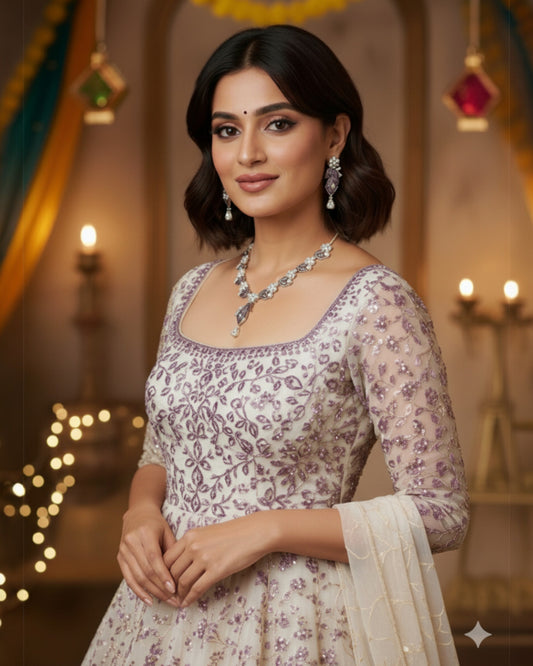 Jolie Necklace Set - Purple