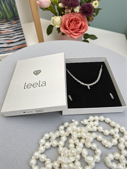 Lunar Celestial Necklace - White