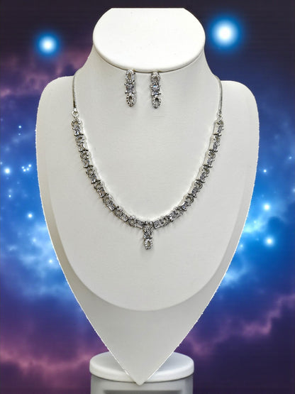Lunar Celestial Necklace - White