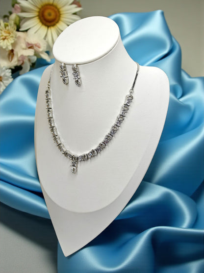 Lunar Celestial Necklace - White