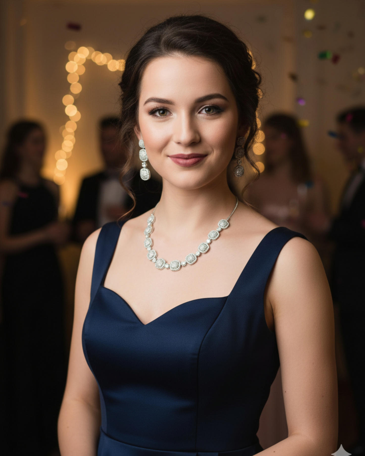 Marie Necklace - White