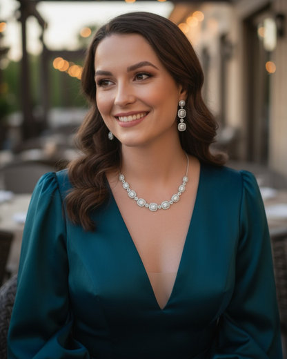 Marie Necklace - White