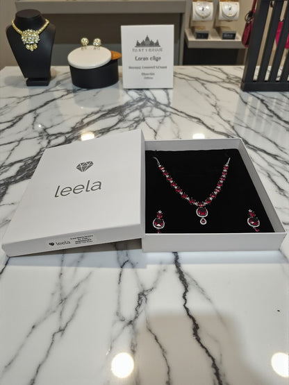 Scarlet Majesty Necklace - Ruby