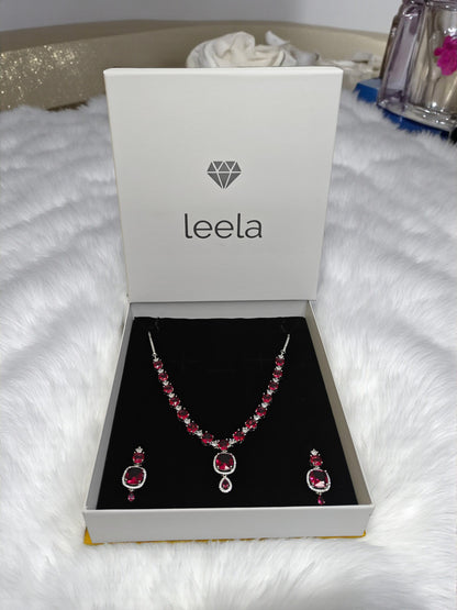 Scarlet Majesty Necklace - Ruby
