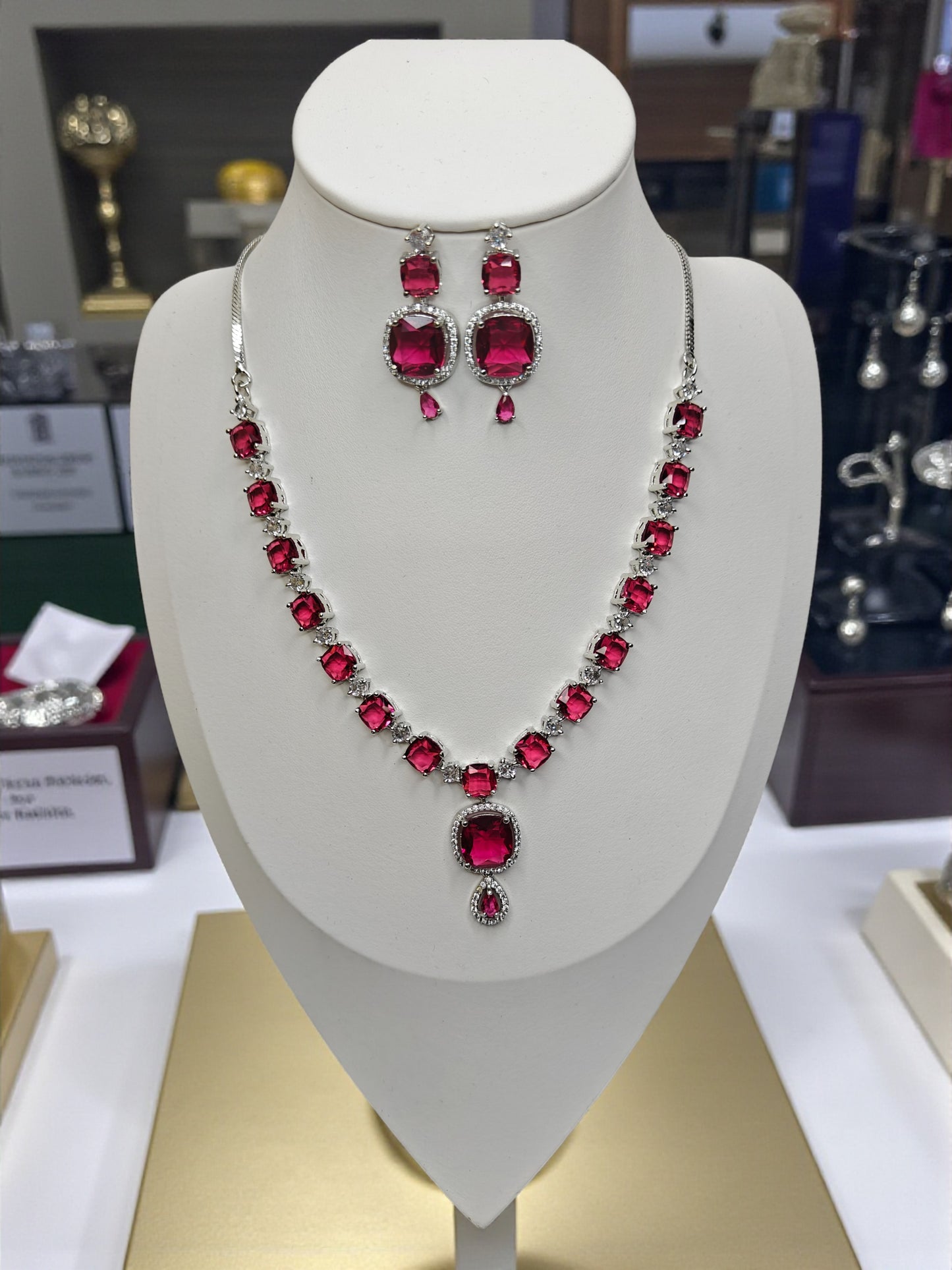 Scarlet Majesty Necklace - Ruby