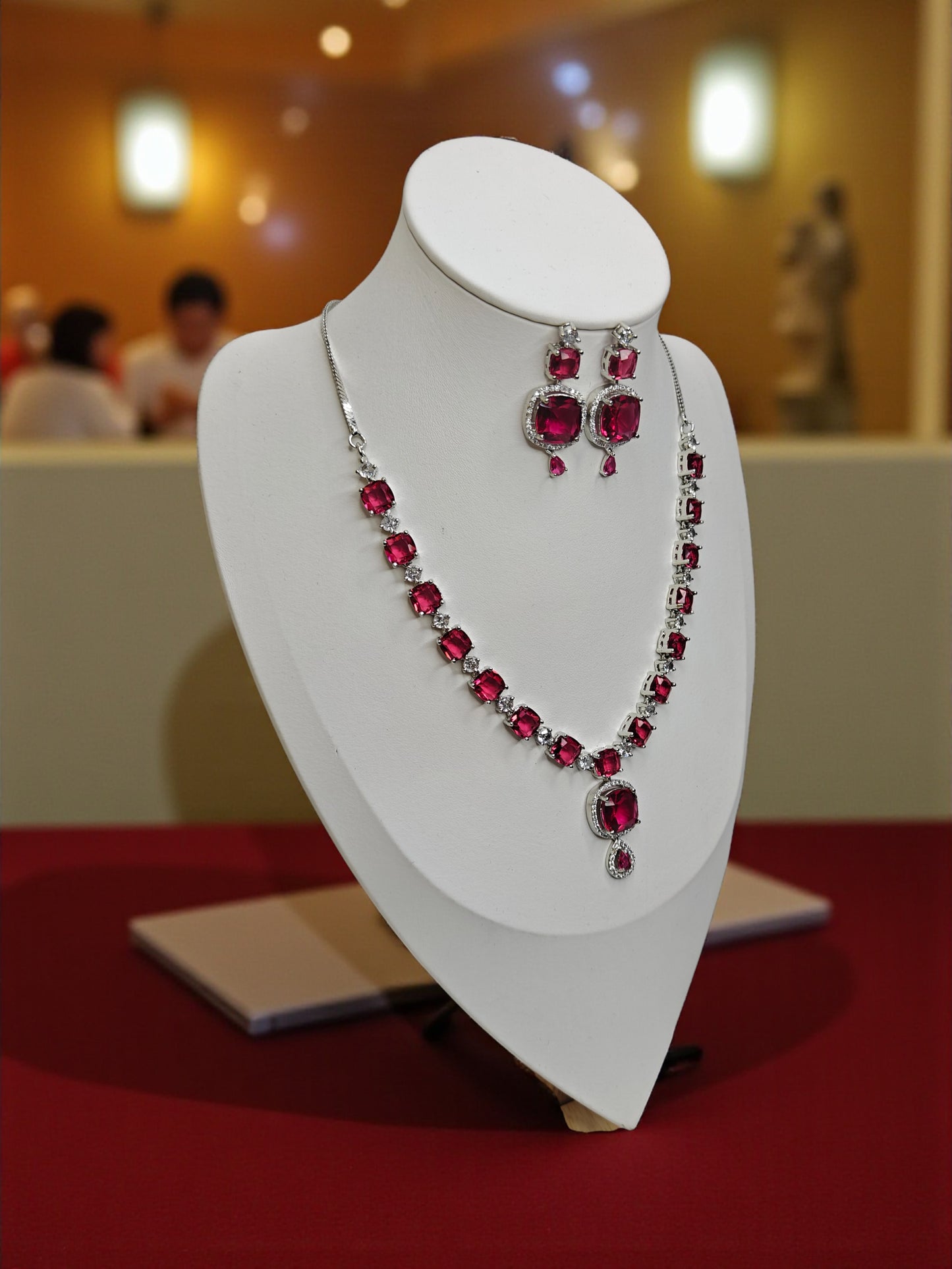 Scarlet Majesty Necklace - Ruby