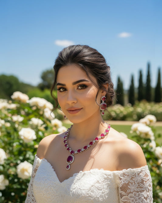 Scarlet Majesty Necklace - Ruby