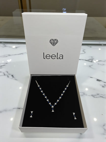 Sky Allure Necklace - Blue