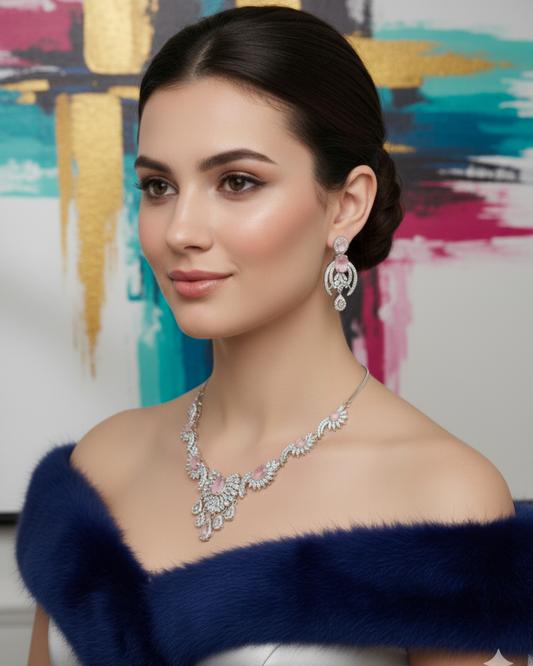 Twinkle Necklace - Pink