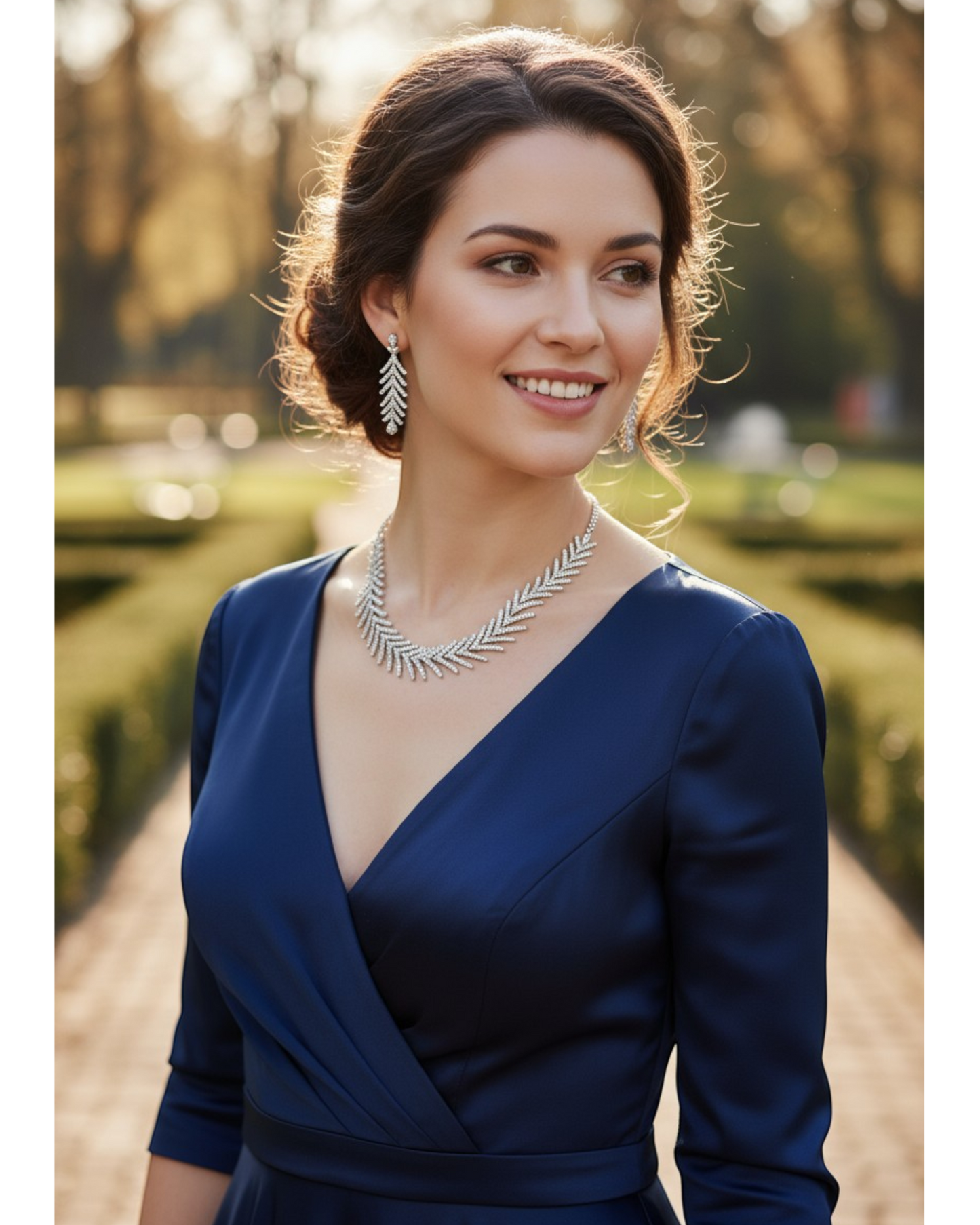 Alice Necklace - White